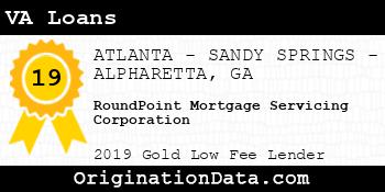 RoundPoint Mortgage Servicing Corporation VA Loans gold