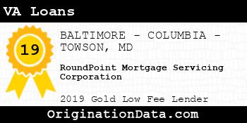 RoundPoint Mortgage Servicing Corporation VA Loans gold