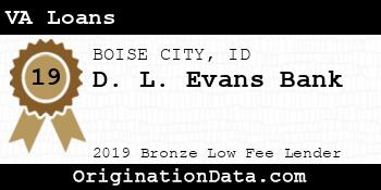 D. L. Evans Bank VA Loans bronze