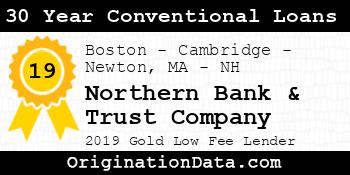 Northern Bank & Trust Company 30 Year Conventional Loans gold