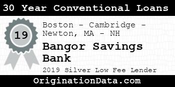 Bangor Savings Bank 30 Year Conventional Loans silver
