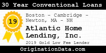 Atlantic Home Lending 30 Year Conventional Loans gold