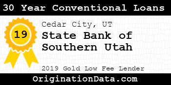 State Bank of Southern Utah 30 Year Conventional Loans gold