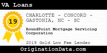 RoundPoint Mortgage Servicing Corporation VA Loans gold