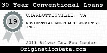RESIDENTIAL MORTGAGE SERVICES 30 Year Conventional Loans silver