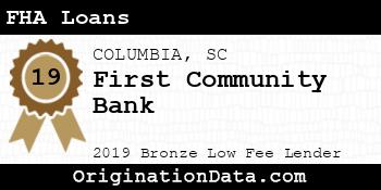 First Community Bank FHA Loans bronze