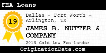 JAMES B. NUTTER & COMPANY FHA Loans gold