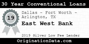 East West Bank 30 Year Conventional Loans silver