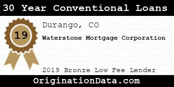 Waterstone Mortgage Corporation 30 Year Conventional Loans bronze