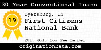 First Citizens National Bank 30 Year Conventional Loans gold