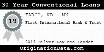 First International Bank & Trust 30 Year Conventional Loans silver