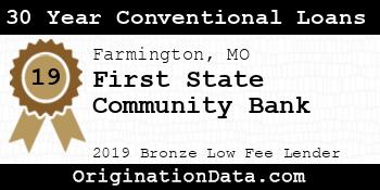 First State Community Bank 30 Year Conventional Loans bronze