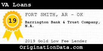 Barrington Bank & Trust Company N.A. VA Loans gold