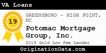 Potomac Mortgage Group VA Loans gold