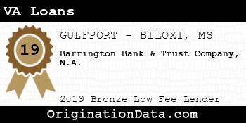 Barrington Bank & Trust Company N.A. VA Loans bronze