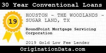 RoundPoint Mortgage Servicing Corporation 30 Year Conventional Loans gold