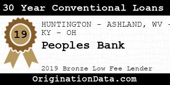 Peoples Bank 30 Year Conventional Loans bronze