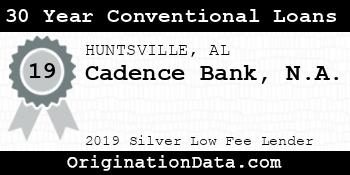 Cadence Bank N.A. 30 Year Conventional Loans silver