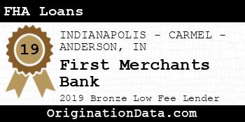 First Merchants Bank FHA Loans bronze