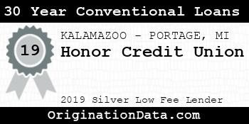 Honor Credit Union 30 Year Conventional Loans silver