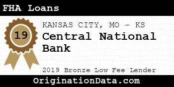 Central National Bank FHA Loans bronze