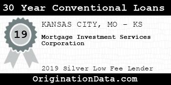 Mortgage Investment Services Corporation 30 Year Conventional Loans silver