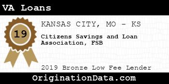 Citizens Savings and Loan Association FSB VA Loans bronze