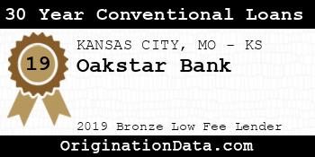 Oakstar Bank 30 Year Conventional Loans bronze