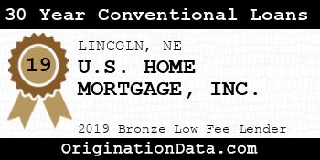 U.S. HOME MORTGAGE 30 Year Conventional Loans bronze