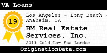 BM Real Estate Services VA Loans gold