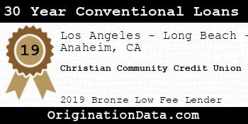 Christian Community Credit Union 30 Year Conventional Loans bronze