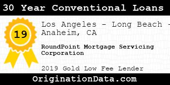 RoundPoint Mortgage Servicing Corporation 30 Year Conventional Loans gold