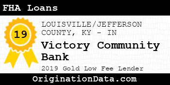 Victory Community Bank FHA Loans gold