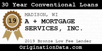 A + MORTGAGE SERVICES 30 Year Conventional Loans bronze