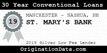 ST. MARY'S BANK 30 Year Conventional Loans silver