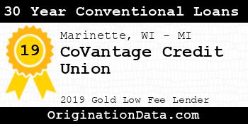CoVantage Credit Union 30 Year Conventional Loans gold