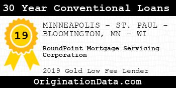 RoundPoint Mortgage Servicing Corporation 30 Year Conventional Loans gold