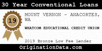 WHATCOM EDUCATIONAL CREDIT UNION 30 Year Conventional Loans bronze
