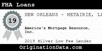 America's Mortgage Resource FHA Loans silver