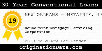 RoundPoint Mortgage Servicing Corporation 30 Year Conventional Loans gold