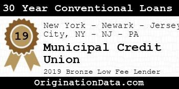 Municipal Credit Union 30 Year Conventional Loans bronze