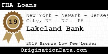 Lakeland Bank FHA Loans bronze