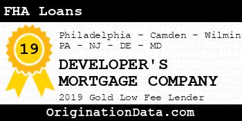 DEVELOPER'S MORTGAGE COMPANY FHA Loans gold