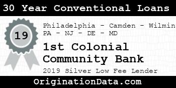 1st Colonial Community Bank 30 Year Conventional Loans silver
