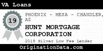 HUNT MORTGAGE CORPORATION VA Loans silver