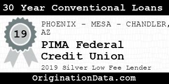 PIMA Federal Credit Union 30 Year Conventional Loans silver
