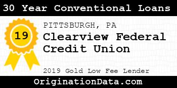 Clearview Federal Credit Union 30 Year Conventional Loans gold