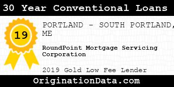 RoundPoint Mortgage Servicing Corporation 30 Year Conventional Loans gold