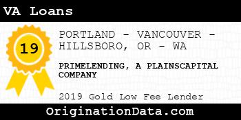 PRIMELENDING A PLAINSCAPITAL COMPANY VA Loans gold