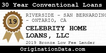CELEBRITY HOME LOANS 30 Year Conventional Loans bronze